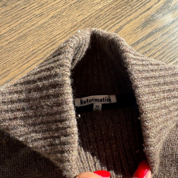 Reformation Garret oversized Cashmere Sweater - Picture 3 of 3